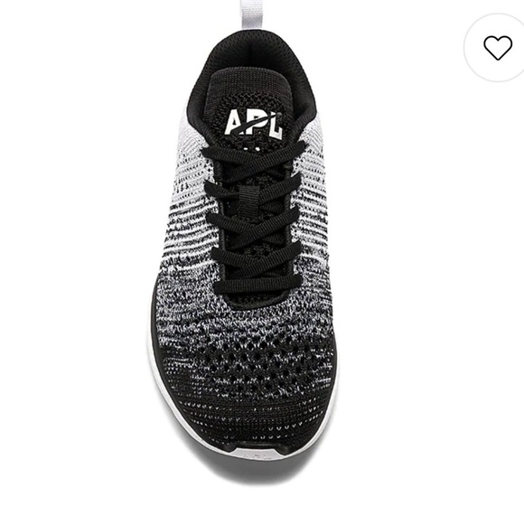 APL TechLoom Pro Black White Ombre Sneakers - Picture 10 of 10